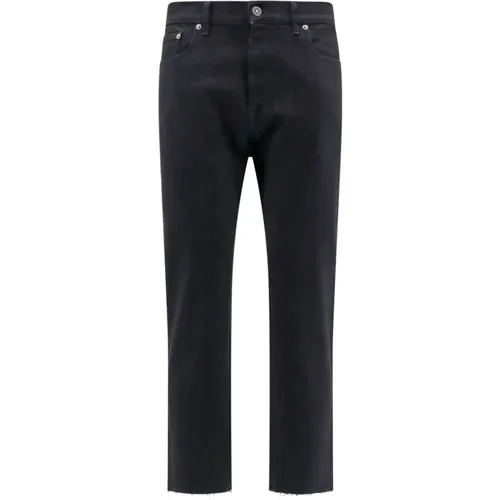 Trousers with Metal Stars Detail , male, Sizes: W31, W32, W34 - Golden Goose - Modalova