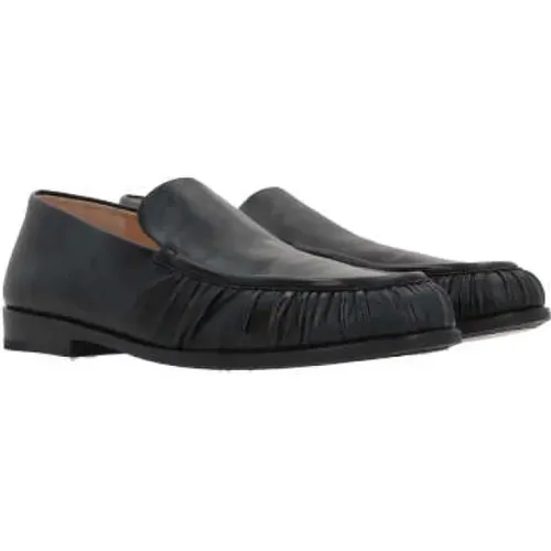 Leather Round Toe Moccasin Shoes , female, Sizes: 6 UK, 8 UK - Marsell - Modalova