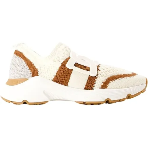 Sport Run Sneakers - Tods - Canvas - , female, Sizes: 6 UK, 9 UK, 7 UK, 8 UK - TOD'S - Modalova