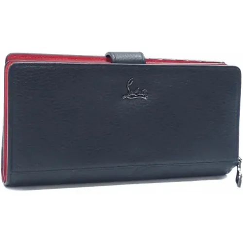 Pre-owned Leather wallets , female, Sizes: ONE SIZE - Christian Louboutin Pre-owned - Modalova