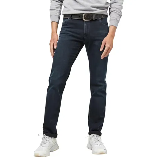 Regular Fit Jeans mit Super-Stretch Stoff , Herren, Größe: W31 L32 - Meyer - Modalova