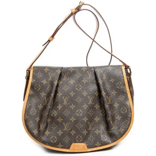 Pre-owned Coated canvas shoulder-bags , female, Sizes: ONE SIZE - Louis Vuitton Vintage - Modalova