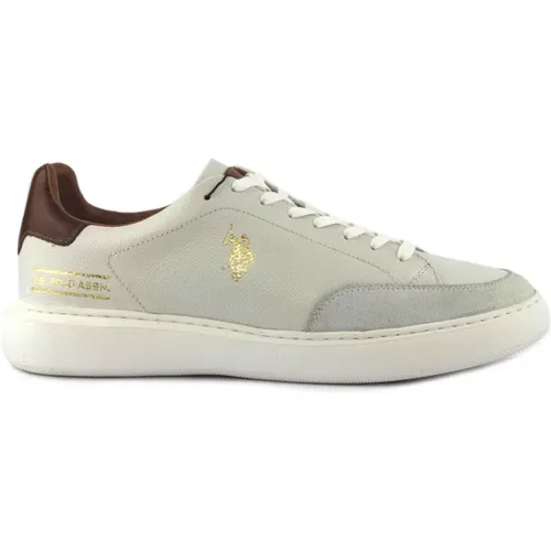 Weiße Casual Sneakers für Männer - U.S. Polo Assn. - Modalova