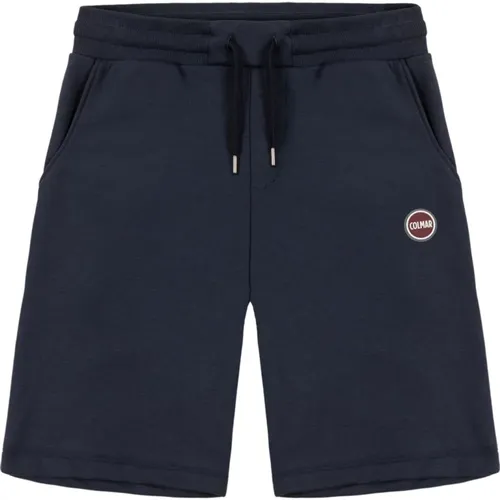 Blaue Casual Shorts für Männer , Herren, Größe: L - Colmar - Modalova
