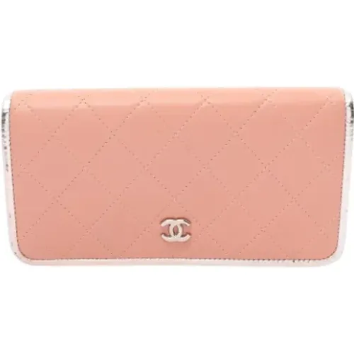 Pre-owned Leather wallets , female, Sizes: ONE SIZE - Chanel Vintage - Modalova