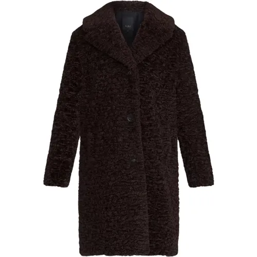 Chic Faux Fur Persian Coat , female, Sizes: 3XL - Saki - Modalova