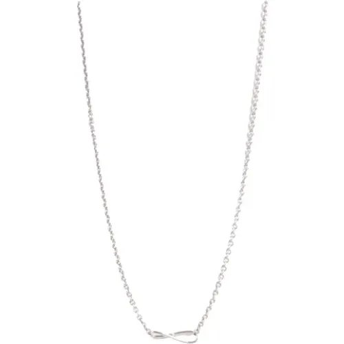 Pre-owned Silver necklaces , female, Sizes: ONE SIZE - Hermès Vintage - Modalova