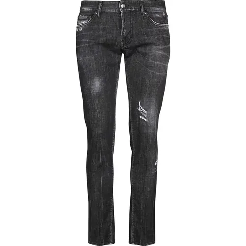 Slim Fit Jeans for Men , male, Sizes: XS - Dsquared2 - Modalova