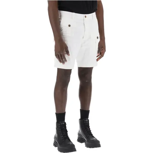 Cargo Bermuda Shorts , Herren, Größe: S - Dsquared2 - Modalova