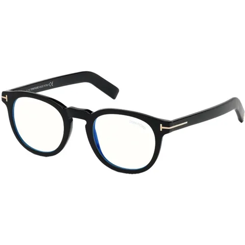 Blau Block Brillengestell , unisex, Größe: 50 MM - Tom Ford - Modalova