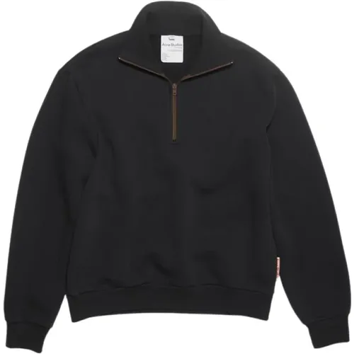 Schwarze Sweatshirts - Fn-Ux-Swea000016 , Herren, Größe: XL - Acne Studios - Modalova