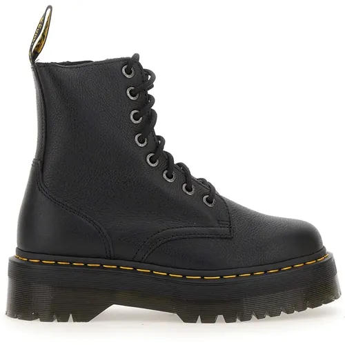 Schwarze Stiefel , Damen, Größe: 39 EU - Dr. Martens - Modalova