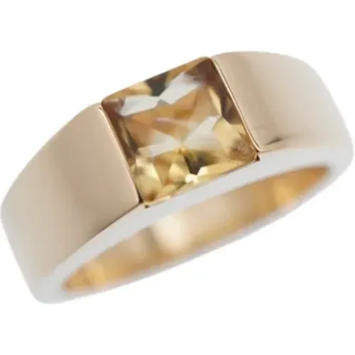 Pre-owned Gold rings , female, Sizes: ONE SIZE - Cartier Vintage - Modalova