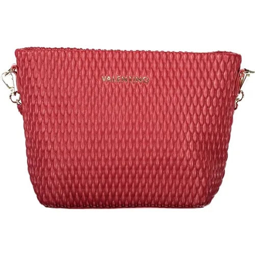 Rote Schultertasche mit Abnehmbarem Riemen , Damen, Größe: ONE Size - Valentino by Mario Valentino - Modalova