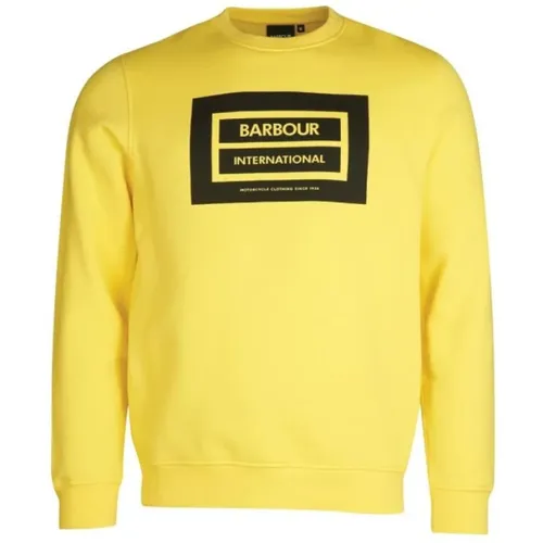 Legacy Logo Sweatshirt in International , male, Sizes: L - Barbour - Modalova