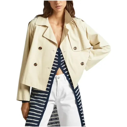 Sheila Trenchcoat , Damen, Größe: M - Pepe Jeans - Modalova