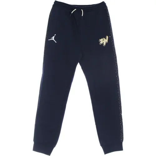 Midnight Navy Fleece Trainingshose - Jordan - Modalova