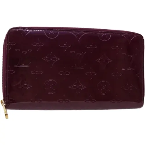 Pre-owned Lilla skinn Louis Vuitton wallet , female, Sizes: ONE SIZE - Louis Vuitton Vintage - Modalova