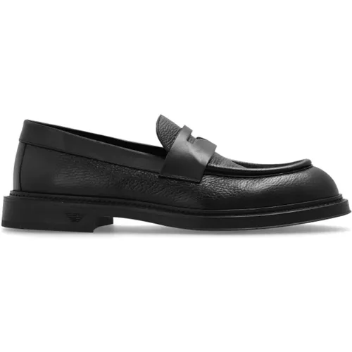 ‘Loafers’ Schuhe , Herren, Größe: 40 EU - Emporio Armani - Modalova