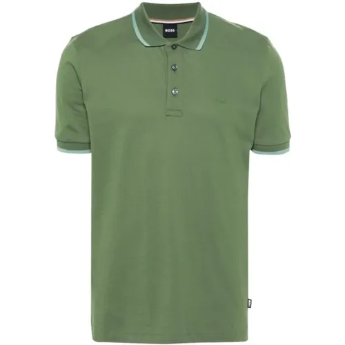 Parlay 190 Men's Polo Shirt , male, Sizes: M, XL, L, S - Hugo Boss - Modalova