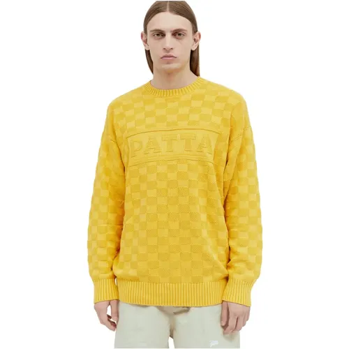 Perlenrippenstrickpullover , Herren, Größe: XL - Patta - Modalova