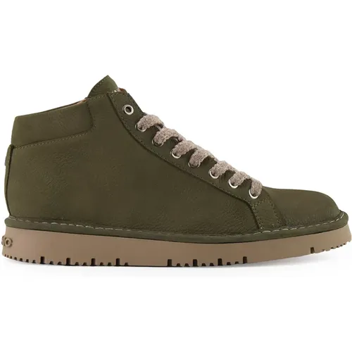 Military Ankle Boots with Sheepskin , male, Sizes: 10 UK, 6 UK, 9 UK, 7 UK, 8 UK - Panchic - Modalova