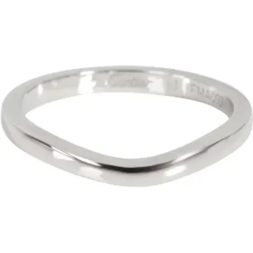 Pre-owned Metal rings , female, Sizes: ONE SIZE - Cartier Vintage - Modalova