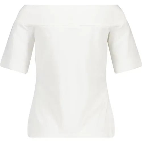 Shirt mit schulterfreiem Ausschnitt , Damen, Größe: S - Marc Cain - Modalova