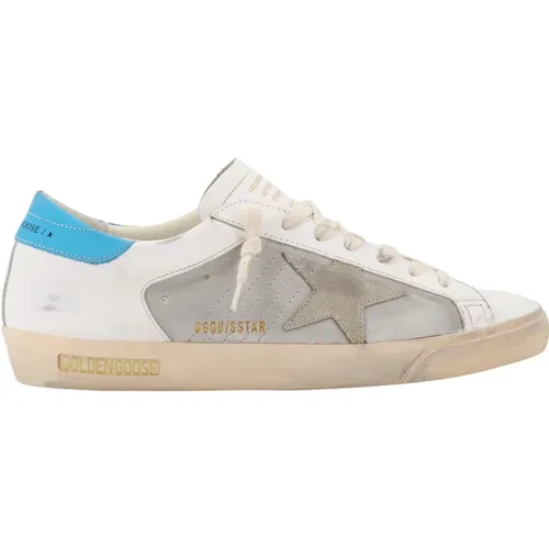 Leather and Suede Sneakers , male, Sizes: 9 UK - Golden Goose - Modalova