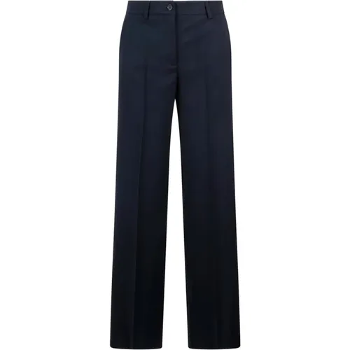 Stretch Wool Twill Trousers , female, Sizes: M, S, L - P.a.r.o.s.h. - Modalova