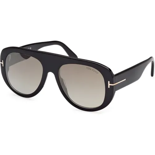 Moderne Herrensonnenbrille , Herren, Größe: 55 MM - Tom Ford - Modalova