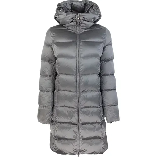 Graue Kapuzen-Winterjacke , Damen, Größe: S - Colmar - Modalova