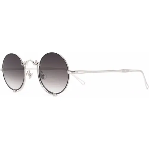 Round Frame Sunglasses with Degraded Lenses , male, Sizes: ONE SIZE - Matsuda - Modalova