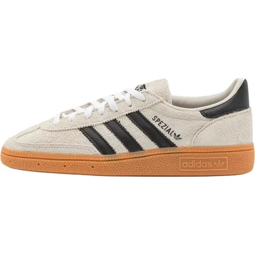 Handball Spezial Sneakers Alumina/Black/White , male, Sizes: 4 2/3 UK, 4 UK, 6 UK - adidas Originals - Modalova