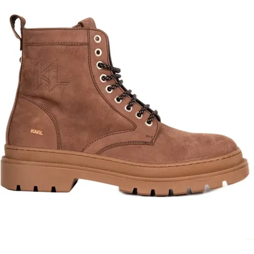 Men's Boots , male, Sizes: 10 UK, 7 UK - Karl Lagerfeld - Modalova