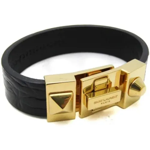 Pre-owned Metal bracelets , female, Sizes: ONE SIZE - Saint Laurent Vintage - Modalova