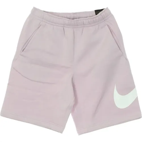 Fleece Shorts with Swoosh Logo , male, Sizes: L - Nike - Modalova