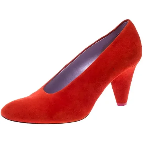 Pre-owned Wildleder heels , Damen, Größe: 37 EU - Celine Vintage - Modalova
