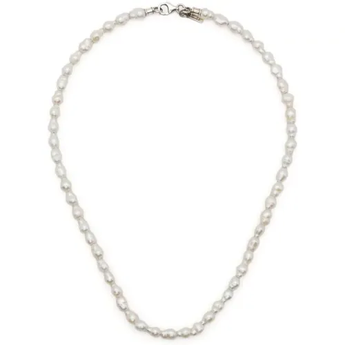 Necklaces , male, Sizes: ONE SIZE - Emanuele Bicocchi - Modalova