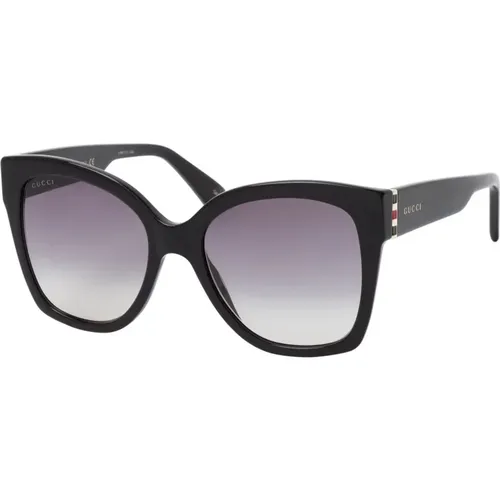 Oversize Sunglasses with Gradient Lenses , female, Sizes: 54 MM - Gucci - Modalova