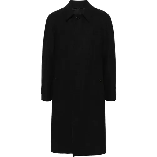 Schwarze Jacken Mäntel Aw24 - Lardini - Modalova