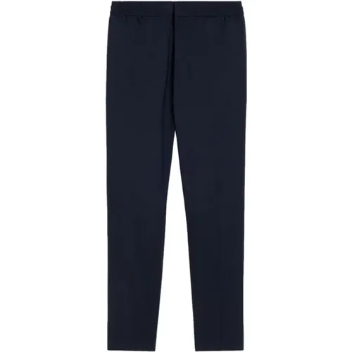 Wool Straight Leg Trousers , male, Sizes: L, M, S - Ami Paris - Modalova