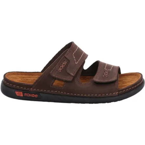 Flat Sandalen , Herren, Größe: 40 EU - Rohde - Modalova