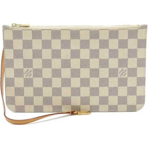 Pre-owned Canvas clutches , female, Sizes: ONE SIZE - Louis Vuitton Vintage - Modalova