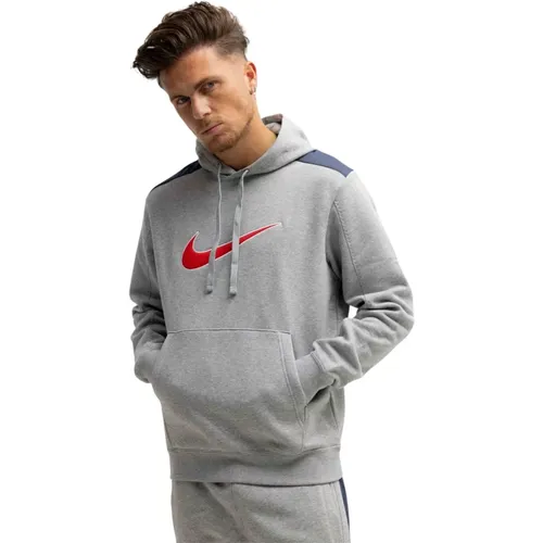 Sportswear Club Tracksuit Men Grey , male, Sizes: S - Nike - Modalova