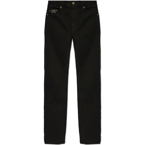 Jeans mit Logo , Herren, Größe: W30 - Versace Jeans Couture - Modalova