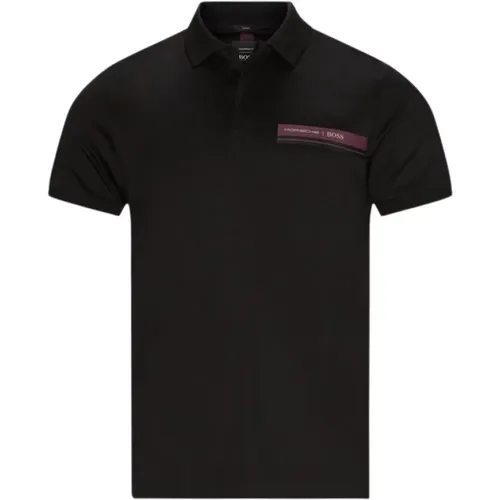 Slim Fit Baumwollpolo - Porsche - Hugo Boss - Modalova