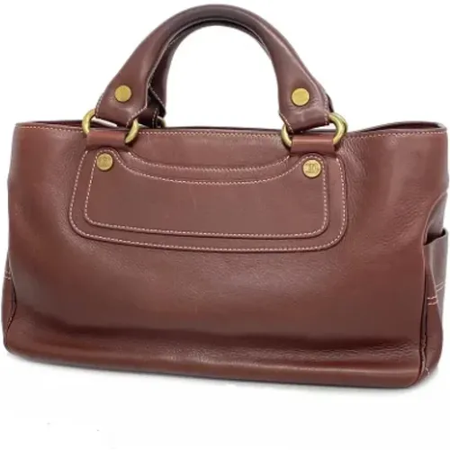 Pre-owned Leather celine-bags , female, Sizes: ONE SIZE - Celine Vintage - Modalova