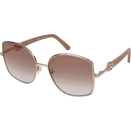 Stylish Sunglasses Sf304S , female, Sizes: 58 MM - Salvatore Ferragamo - Modalova