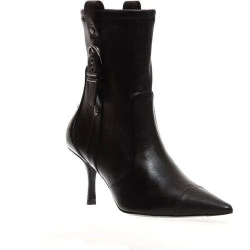Buckle Ankle Boot - 75mm Heel - Size 36 , female, Sizes: 4 1/2 UK, 3 1/2 UK, 7 UK, 3 UK - Stuart Weitzman - Modalova